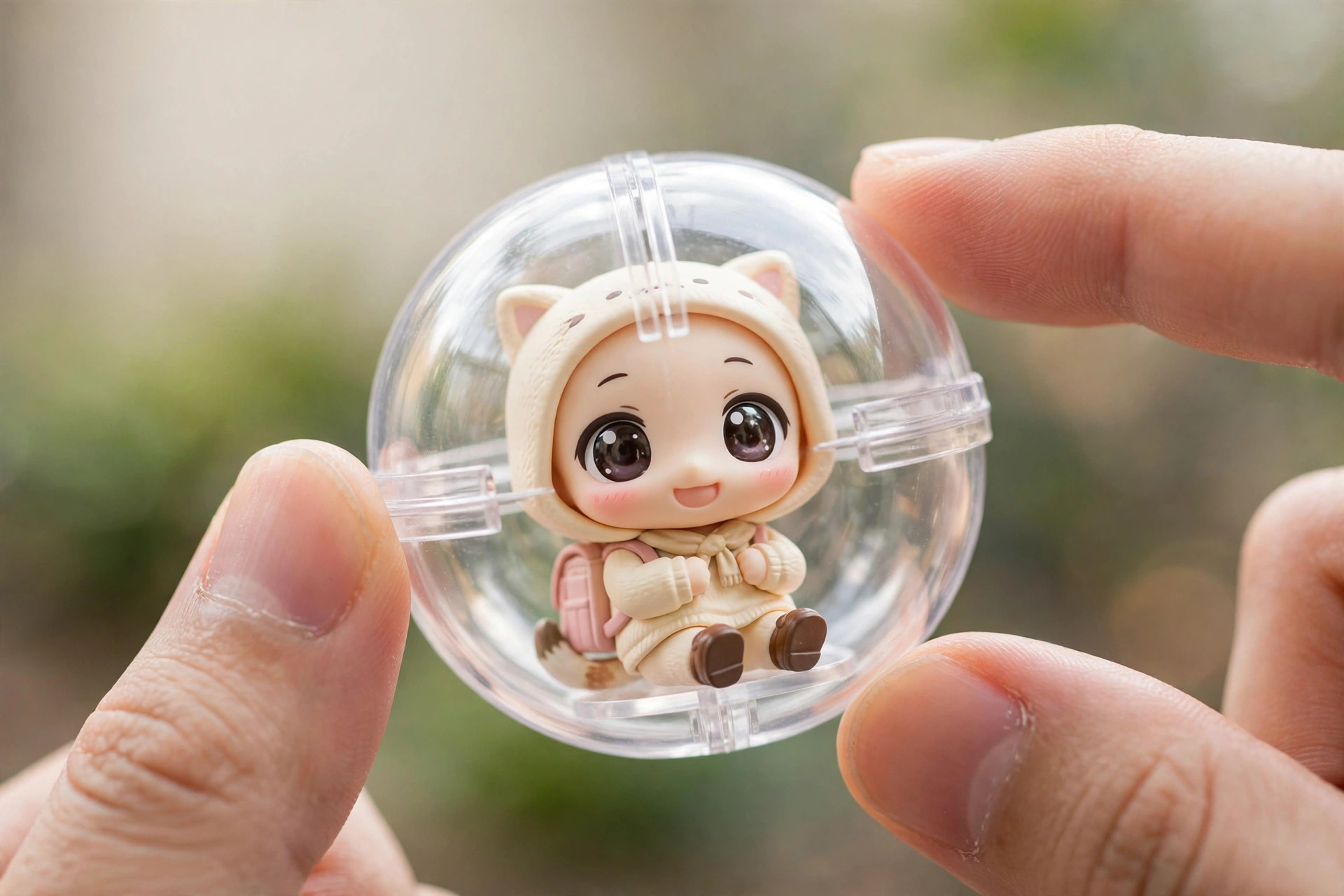 Chibi Gashapon Figure example