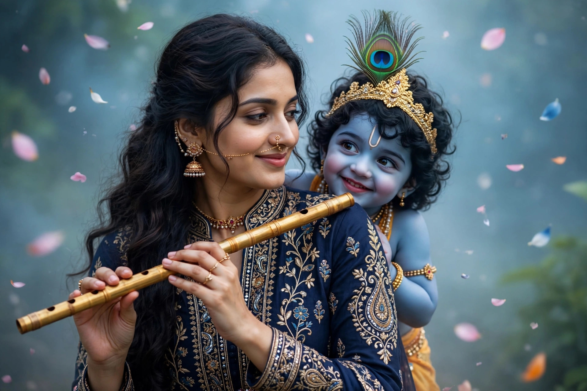 Janmashtami Divine Photo example