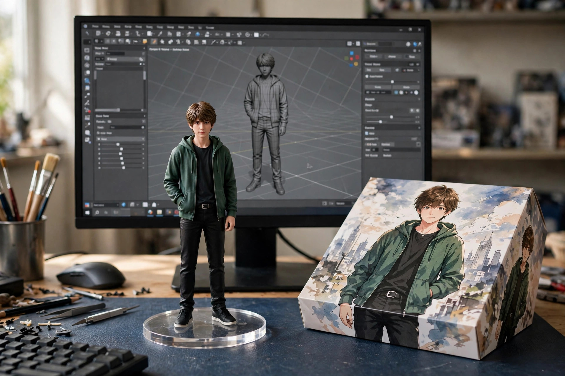 3D Figurine Toy Trend example