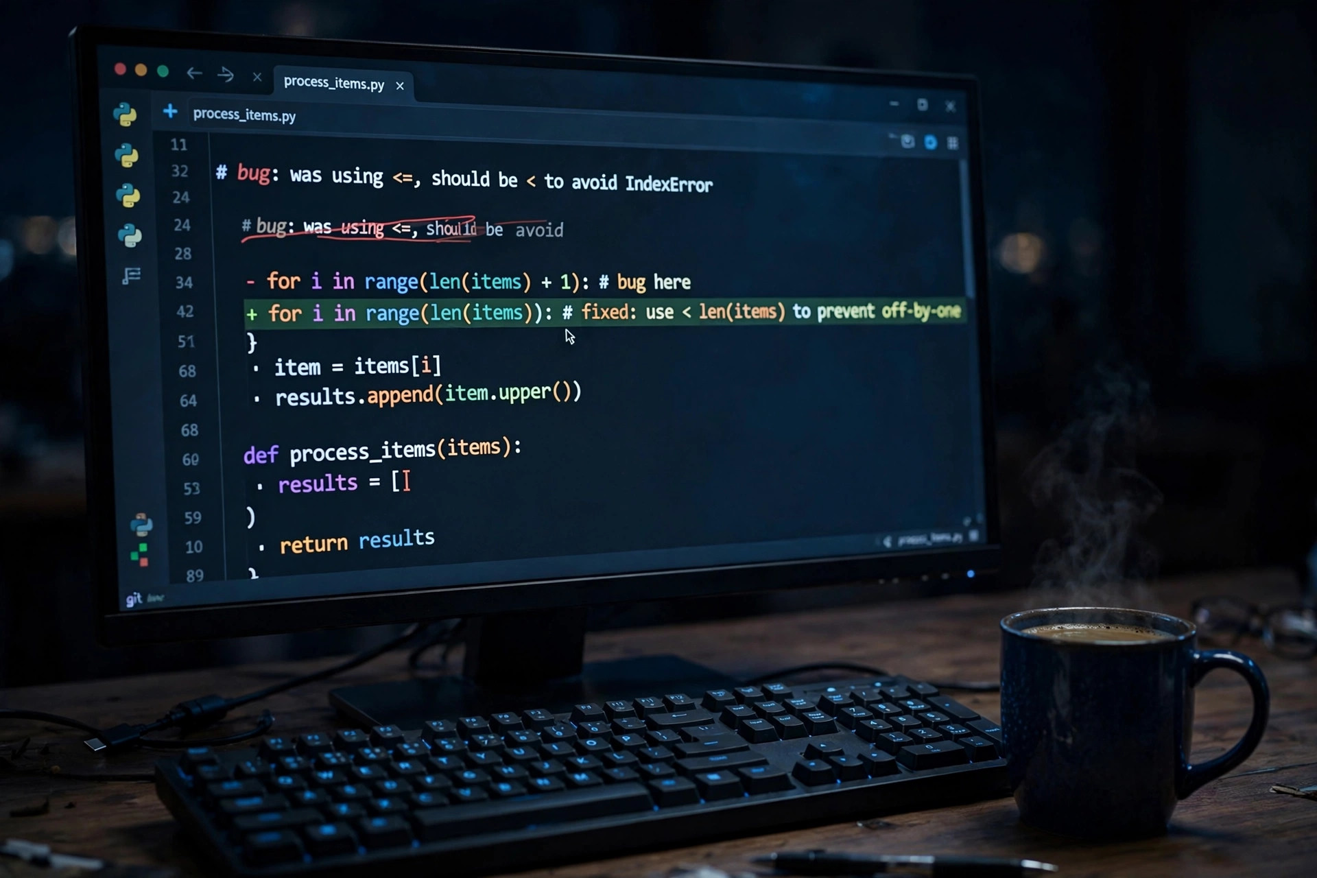 Python Debug Assistant example